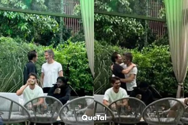 ¿Ya no lo escupe? Harry Styles y Chris Pine son vistos abrazándose en Brasil